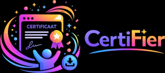 CertiFier - Certificaten feestelijk uitreiken binnen uw organisatie